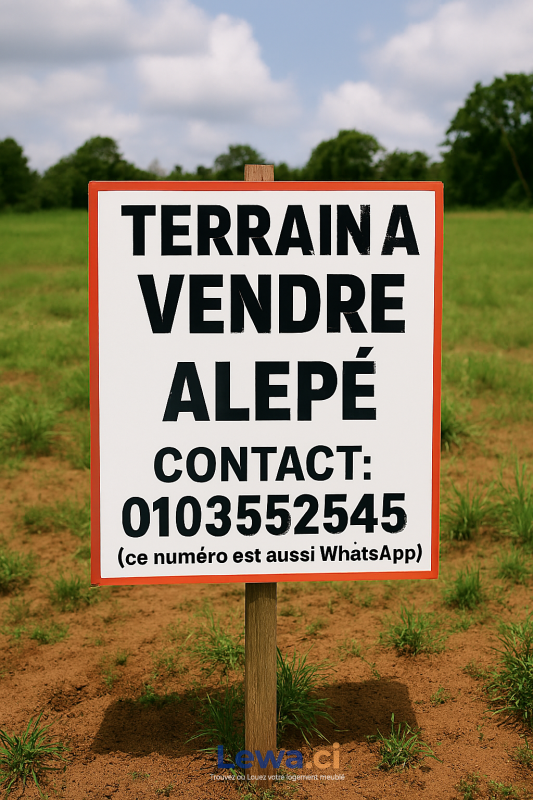 TERRAIN A VENDRE ALEPE