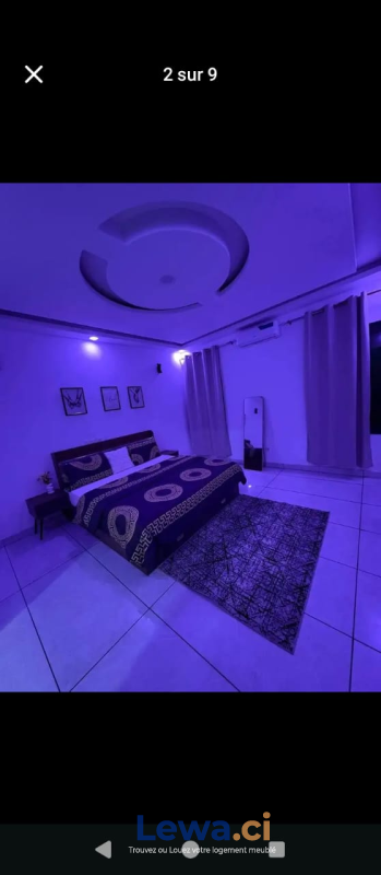 Studio meublé avec jacuzzi a Yopougon