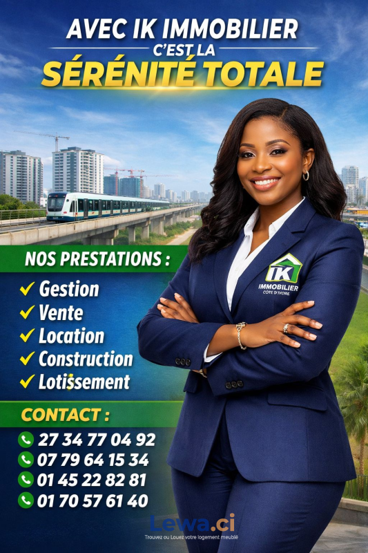 TERRAIN COMMERCIALE EN VENTE