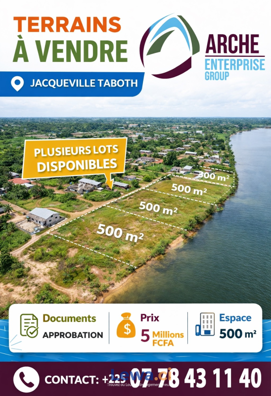 LOTS DISPONIBLES À TABOTH – JACQUEVILLE